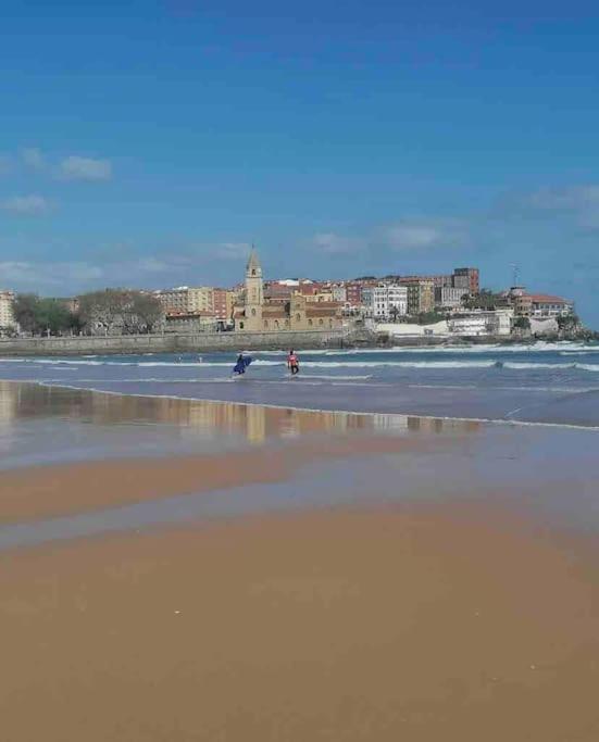 Apartamento Gijon Arena, Con Aparcamiento ภายนอก รูปภาพ